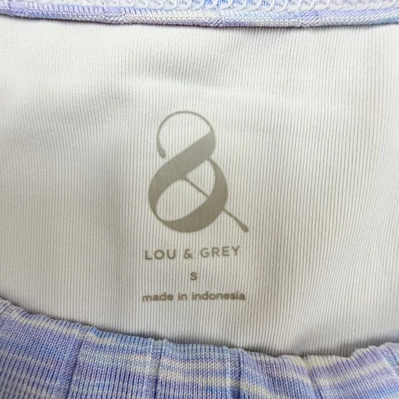 Lou & Grey Women's Light Blue Crop Top - Picture 7 of 9